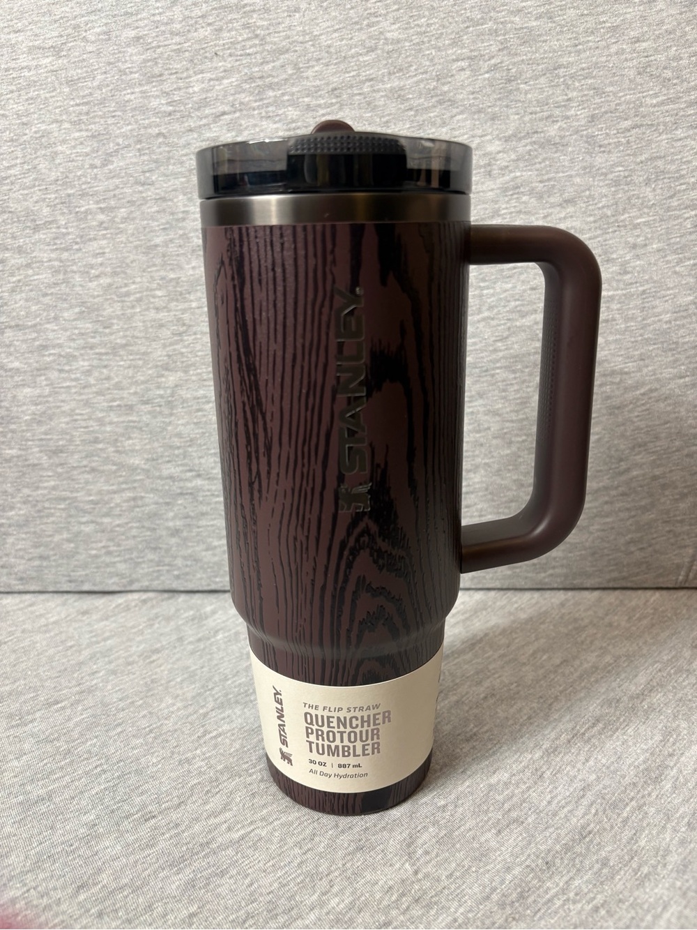 Stanley Quencher Tumbler - Espresso Woodgrain